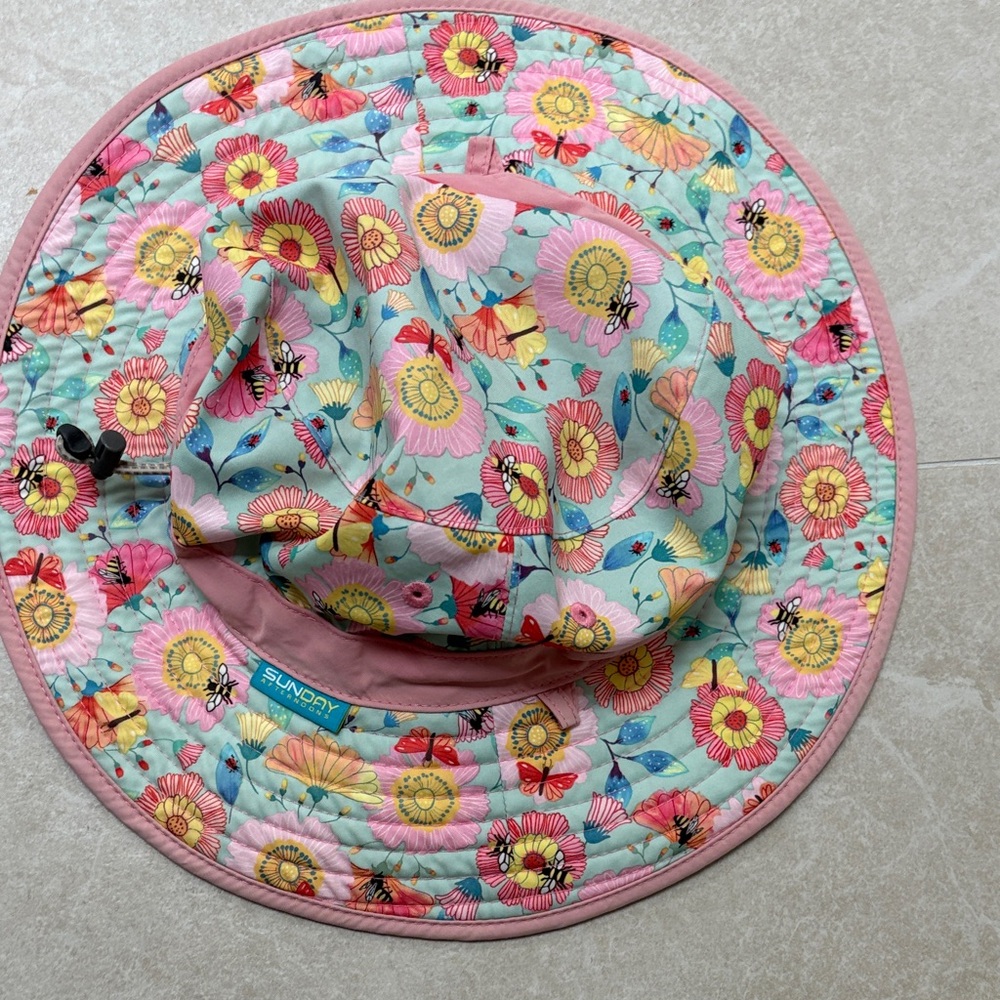 Sunday afternoons reversible Kids large Sun Hat - KIDS' CLEAR CREEK BOONIE $40